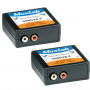 MuxLab Stereo Hi-Fi Balun, F, 2-Pack