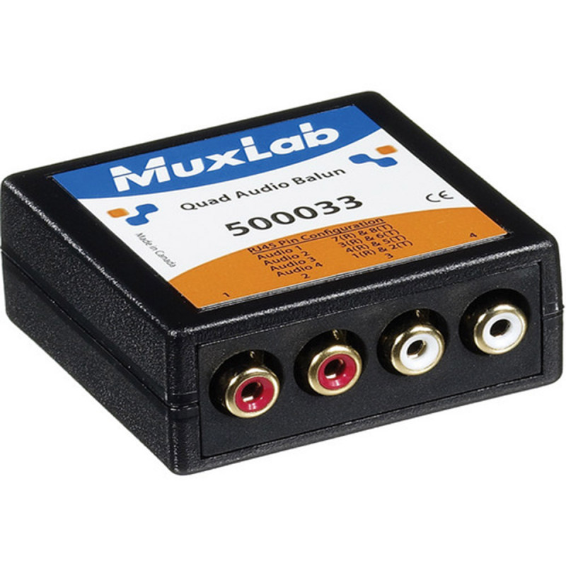 MuxLab Quad Audio Balun