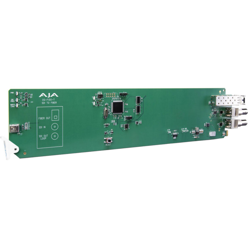 AJA OG-FIDO-T-MM OpenGear 1 Canal 3G-SDI vers Multi-Mode LC Fibre Tra