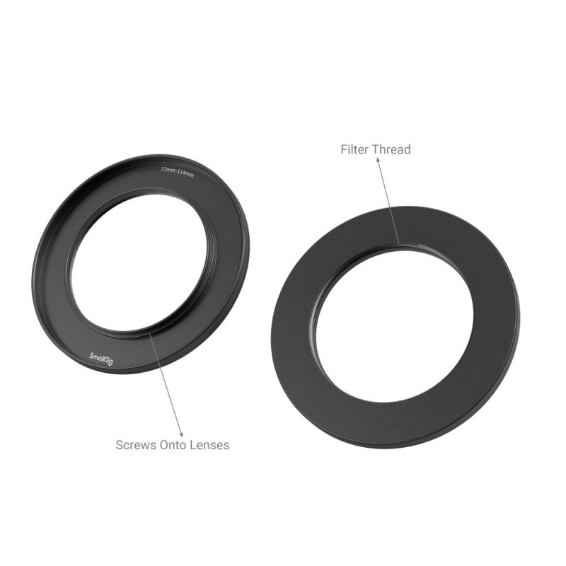 SmallRig 3410 Screw-In Reduction Ring Set for Matte Box 2660