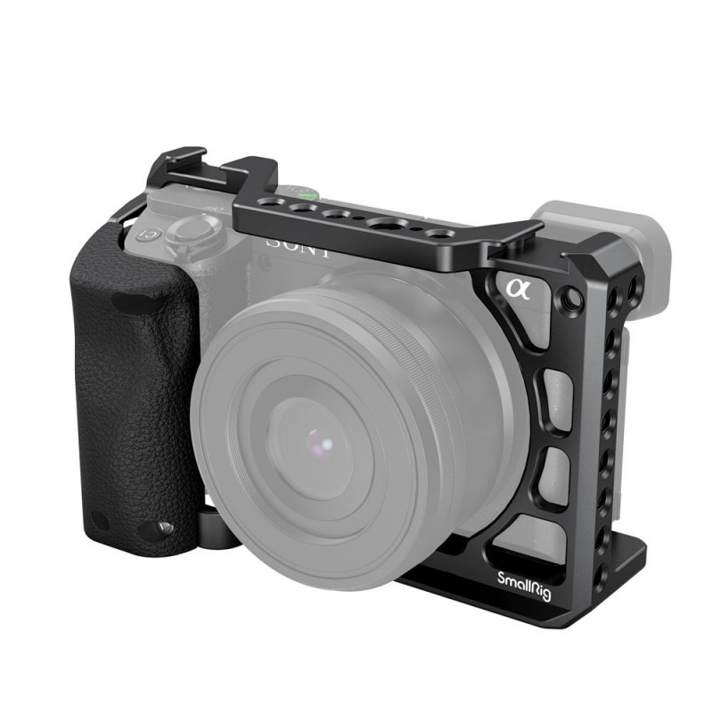 SmallRig Cage with Silicone Handle for Sony A6100/A6300/A6400 3164