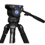 Benro Series 3 Alum Single Tube Video Tripod w/ BV4H head