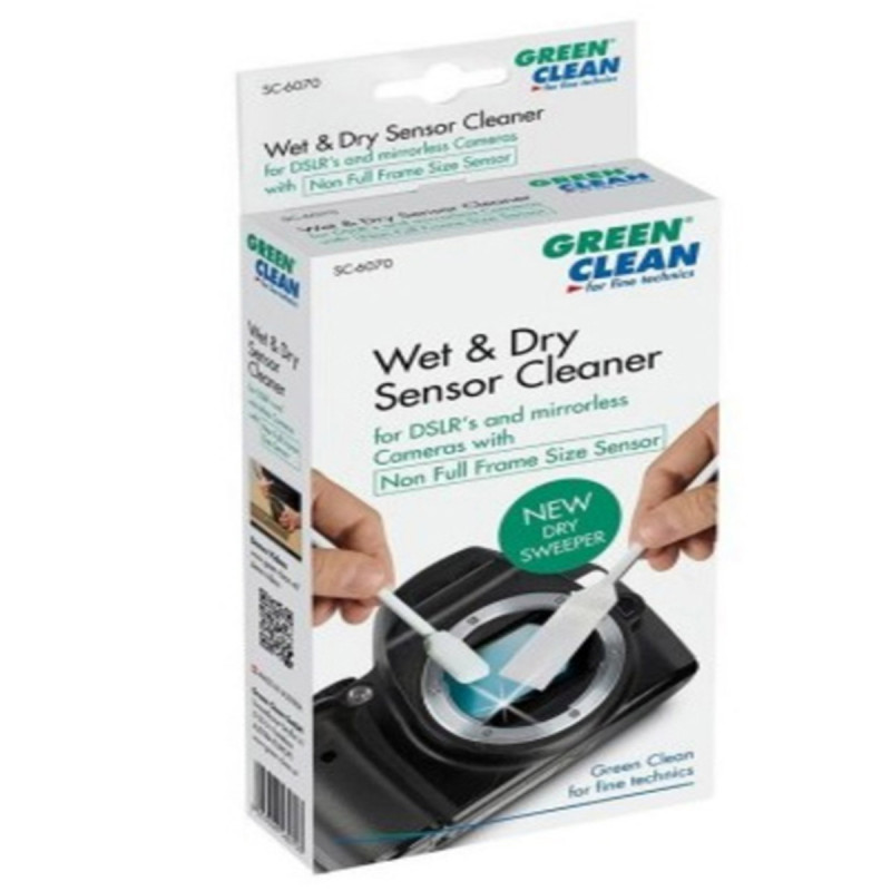 Greenclean Duo swabs 'Wet & Dry' Non Full Frame - 25 pcs