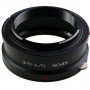 Kipon Bague pour optique Contax Yashica sur boitier Sony E