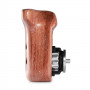 SmallRig 1891B Left Side Wooden Grip with Arri Rosette