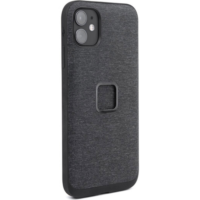 Peak Design Mobile Fabric Case iPhone 12 + 12 Pro Charcoal