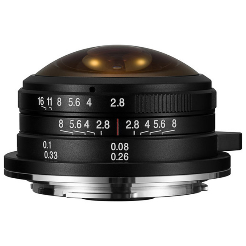 Laowa Objectif 4mm F2.8 Fisheye circulaire Micro 4/3