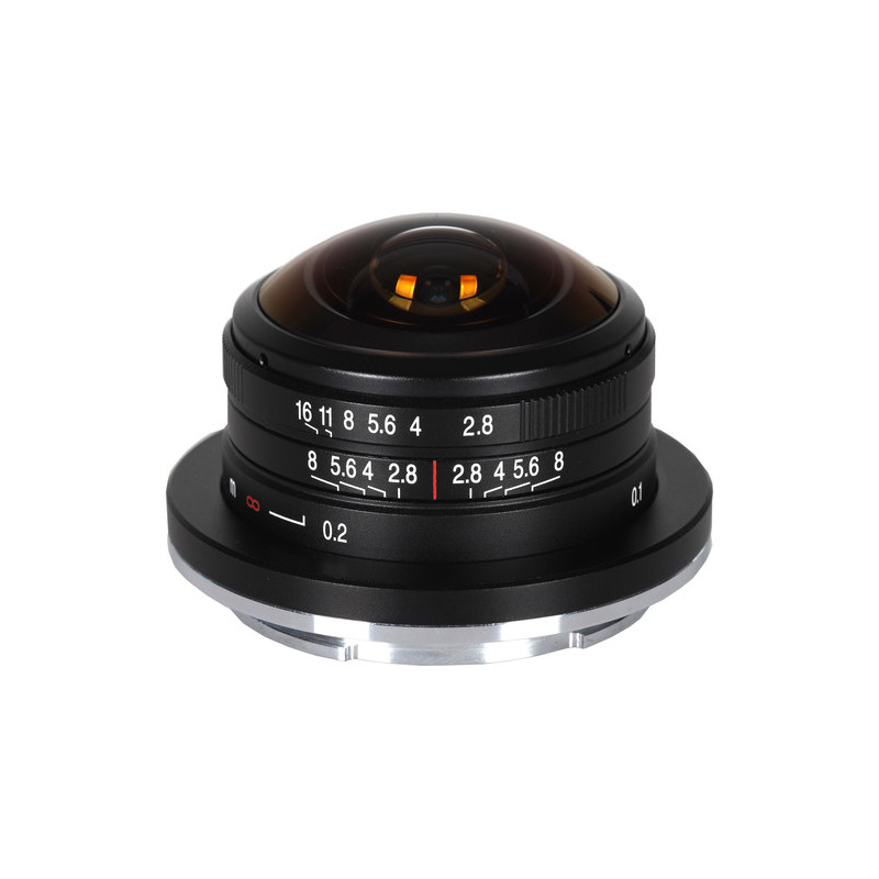 Laowa Objectif 4mm F2.8 Fisheye circulaire Sony E