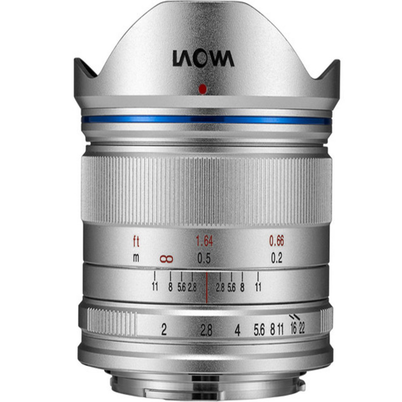 Laowa Objectif Objectif 7,5mm F2 MFT argent - standard