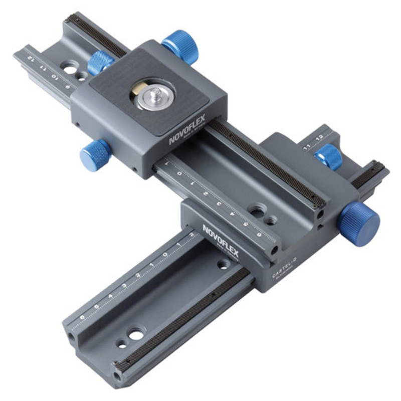 Novoflex Double chariot de mise au point à fixation MiniConnect