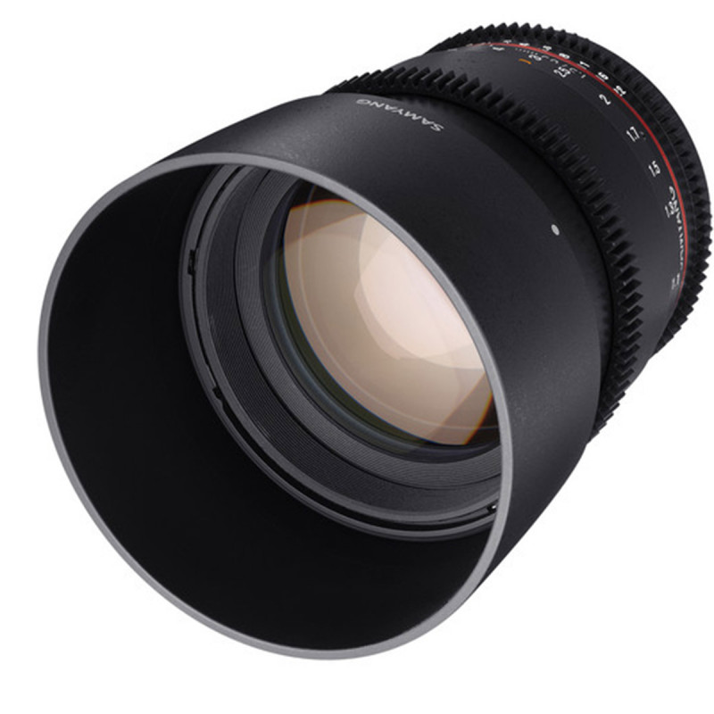 Samyang Objectif VDSLR 85mm T1.5 MK2 - Monture : Canon EF