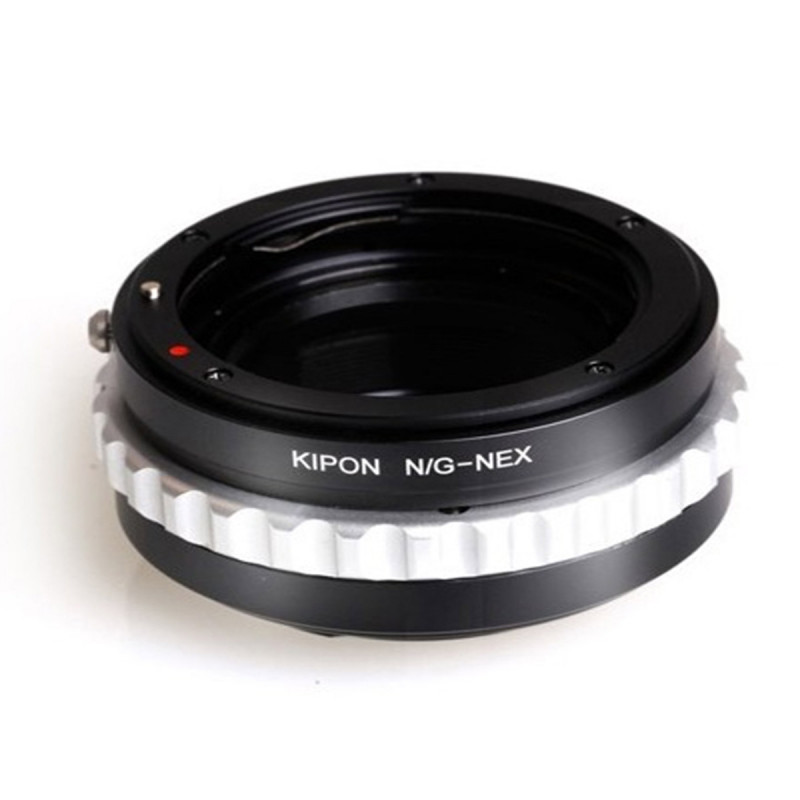 Kipon Bague pour optique Nikon G sur boitier Sony E