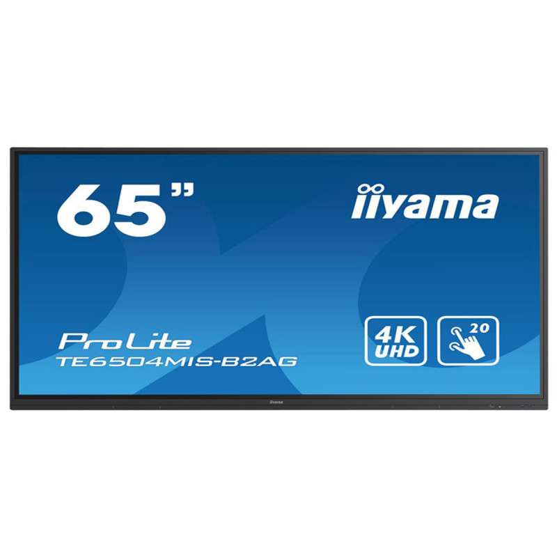 Iiyama Ecran tactile LCD interactif 65 pouces logiciel annotation