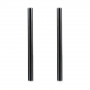 SmallRig 1051 2pcs 15mm Black Aluminum Alloy Rod (M12-20cm)