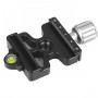 Leofoto DC-50 QR Clamp for Arca and Manfrotto 200PL