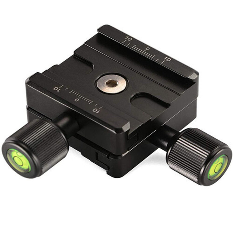 Leofoto DDC-38+BPL-50 Bidirectional Dual Clamp