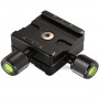 Leofoto DDC-38+BPL-50 Bidirectional Dual Clamp