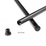 SmallRig 1054 2pcs 15mm Black Aluminum Alloy Rod(M12-40cm) 16inch