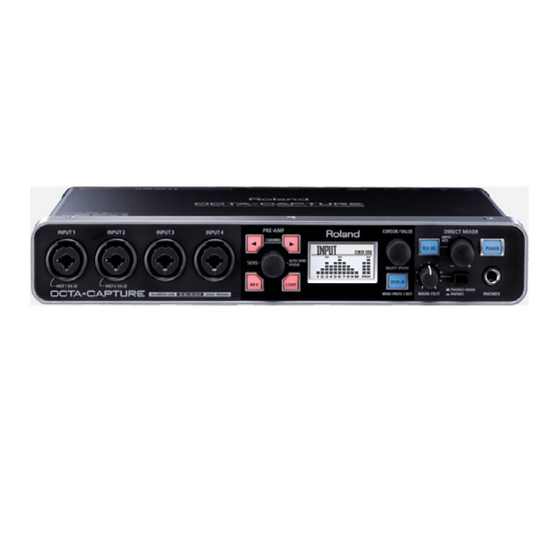 Roland Octa-Capture 10 In  / 10 Out, 8 Preamp Usb Interface