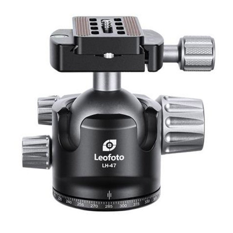 Leofoto Ballhead LH-47 + Release Plate QP-70N