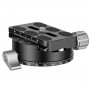 Leofoto PAN-02 Panning clamp + QP70 plate + Bag