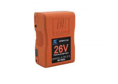 FXLion 26V V-lock battery, 270WH | high current battery