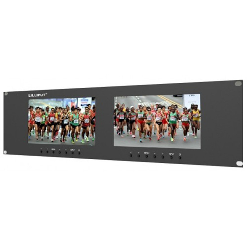 Lilliput RM-7025 Dual 3RU Rack Monitor