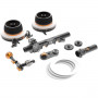 Bright Tangerine Revolvr Dual Sided 15mm LWS Kit