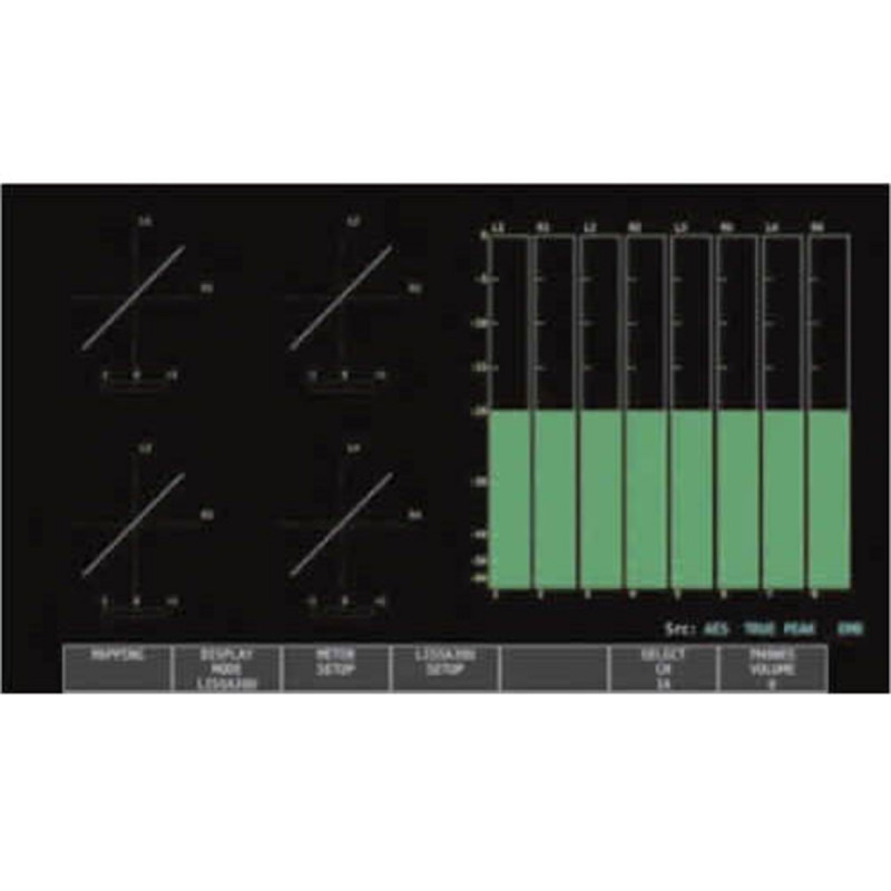 Leader Licence mesure audio avec Lipsync pour LV7300