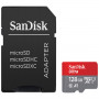 SanDisk Carte microSDXC Ultra 128Go Classe 10 UHS-l R100 + Adaptateur