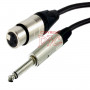 Cordon XLR 3b/Jack 6.35 mo FM 3m