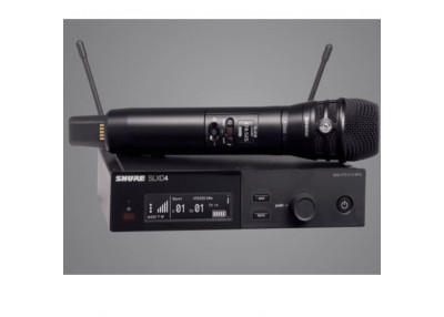 Shure Microphone émetteur main sans fil avec KSM8, 562-606MHz