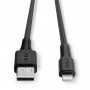 Lindy Câble de charge haute résistance USB Type A vers Lightning, 3m