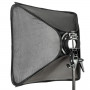 Godox Kit-S bracket avec Softox + gille - Monture Elinchrom