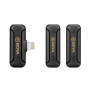 Mini 2.4GHz Wireless Microphone for iOS/Lightning 1+2