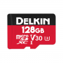 Delkin Carte MicroSD Select UHS-I (V10 / V30) microSD 128GB