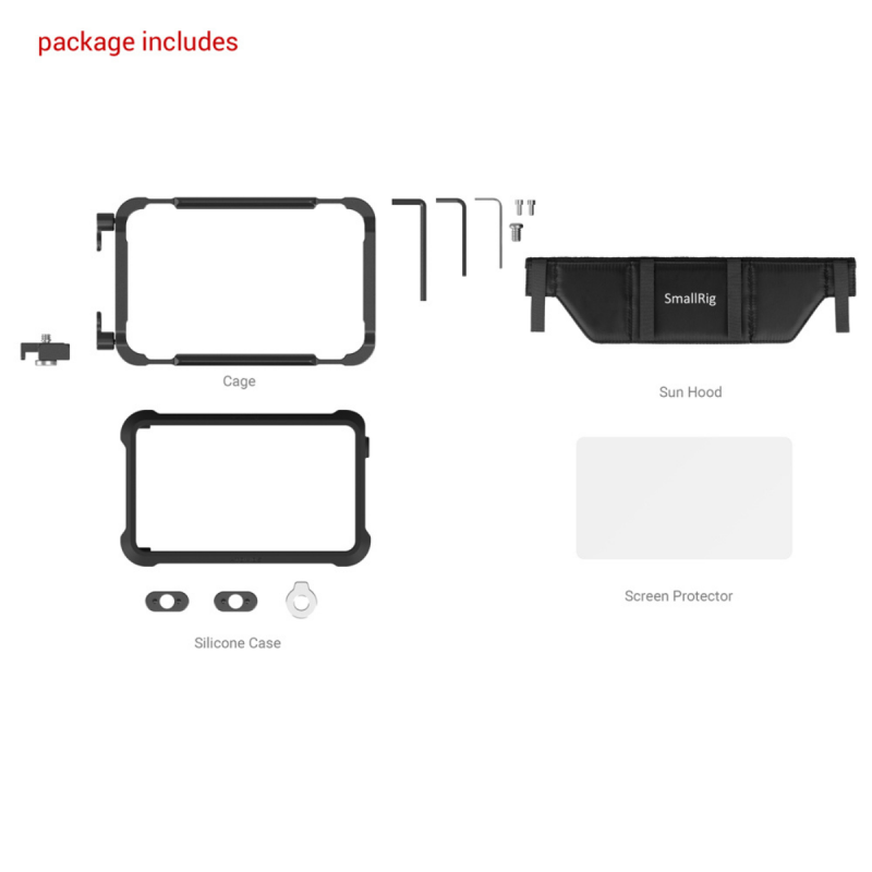 SmallRig Cage Kit for Atomos Ninja V/Ninja V+ 3788