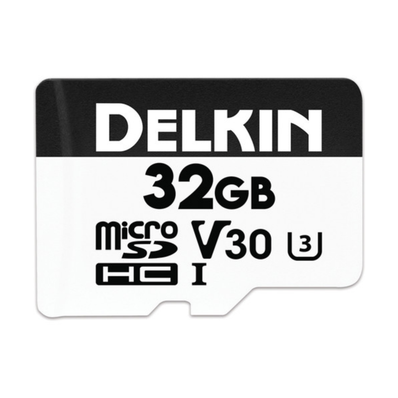 Delkin Carte MicroSD ADVANTAGE UHS-I (V30) microSD 32GB