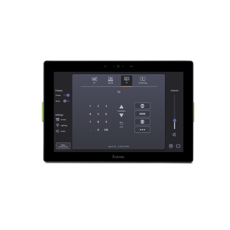 Extron 10" Wall Mount TouchLink® Pro Touchpanel - Black