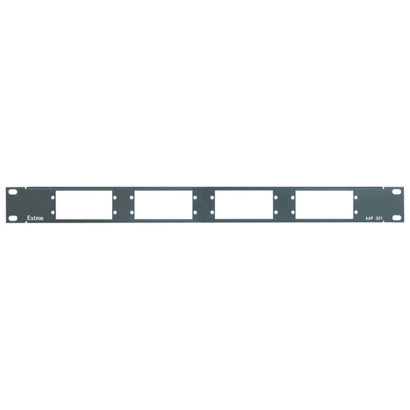 Extron Full Rack Width, 2U AAP Mounting Frame - Black