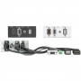 Extron AAP Double Space Black: One HDMI One VGA One Audio One Network