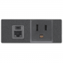 Extron One Multi-Region Unswitched AC Outlet - Black