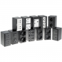 Extron Black with 2 US AC, 12 A Circuit Breaker, and 2 Outlets Under