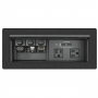 Extron Cable Cubby 1202 Black, AC Module Not Included