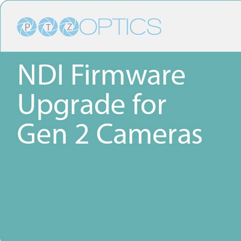 PTZOptics G2 NDI Upgrade License Add an NDI HX license