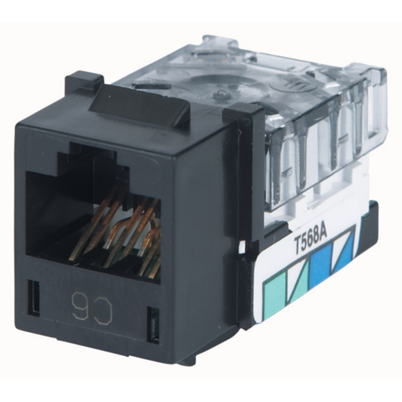 Extron CAT 6 RJ-45 Keystone Jack - Gray