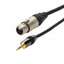 Cordon XLR 3b/Jack 3.5 st FM 15m