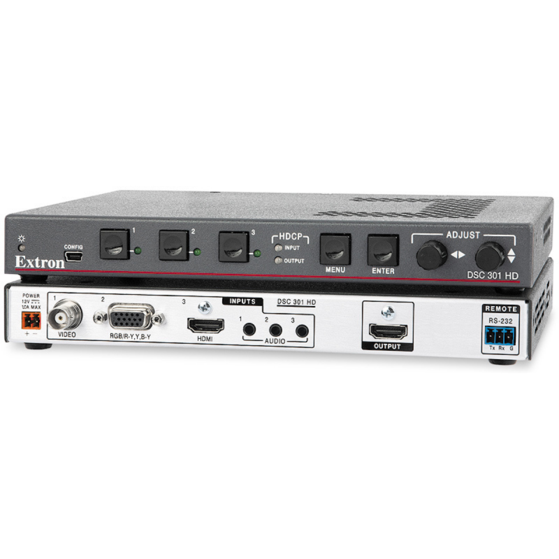 Extron Three Input HDCP-Compliant Scaler