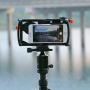 FV E-image Magic Q30K Cage Video pour Smartphone + Micro + Led