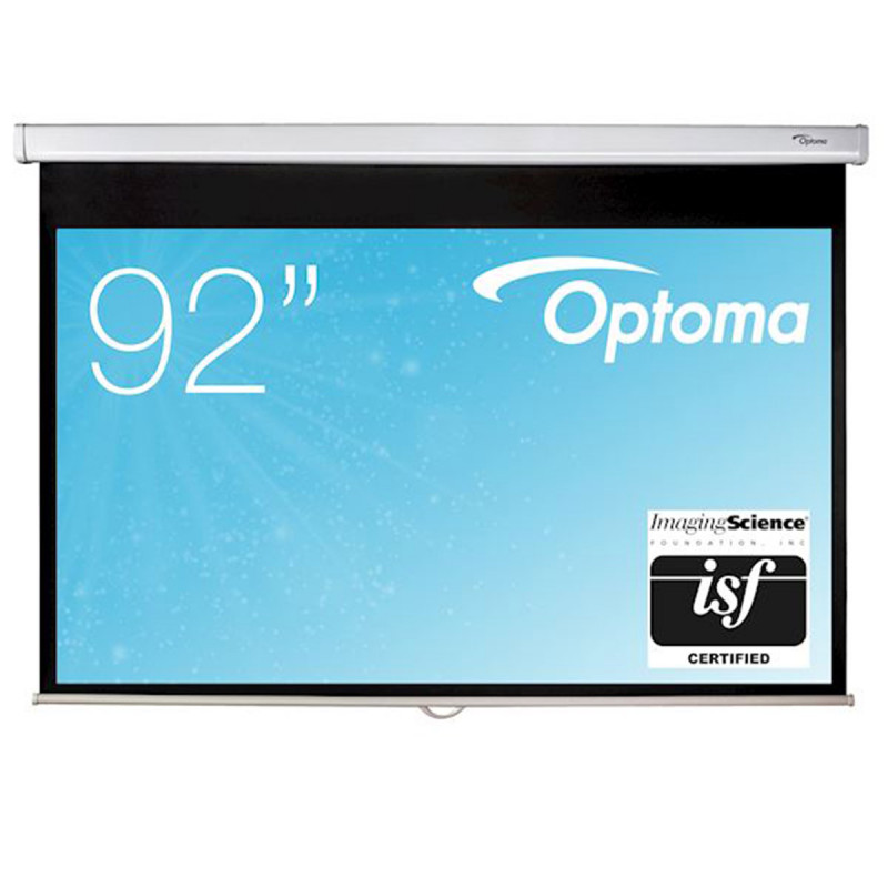 Optoma Ecran de projection  92" Manuel  Format 16:9